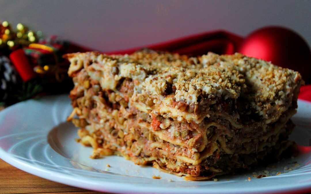 Lasagne al ragù di lenticchie