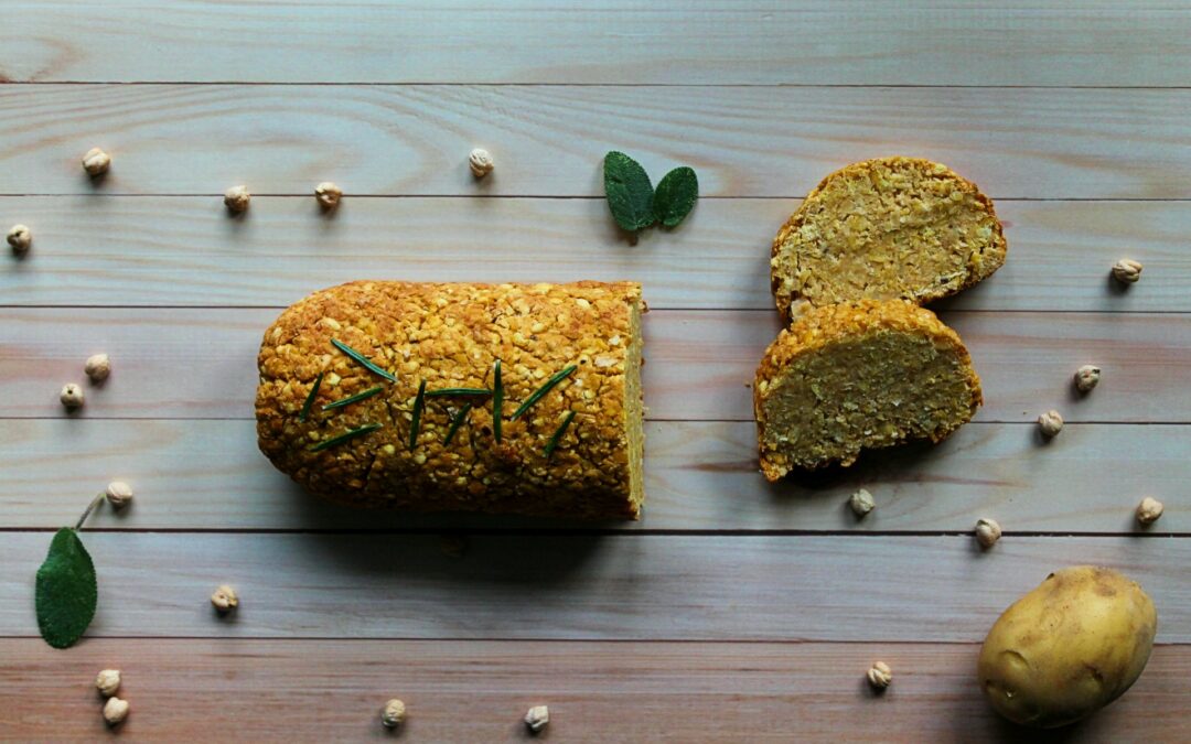 Polpettone di ceci vegano