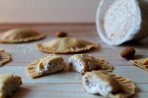 ravioli con ricotta vegan