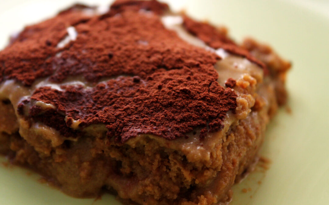 Tiramisù vegan senza glutine