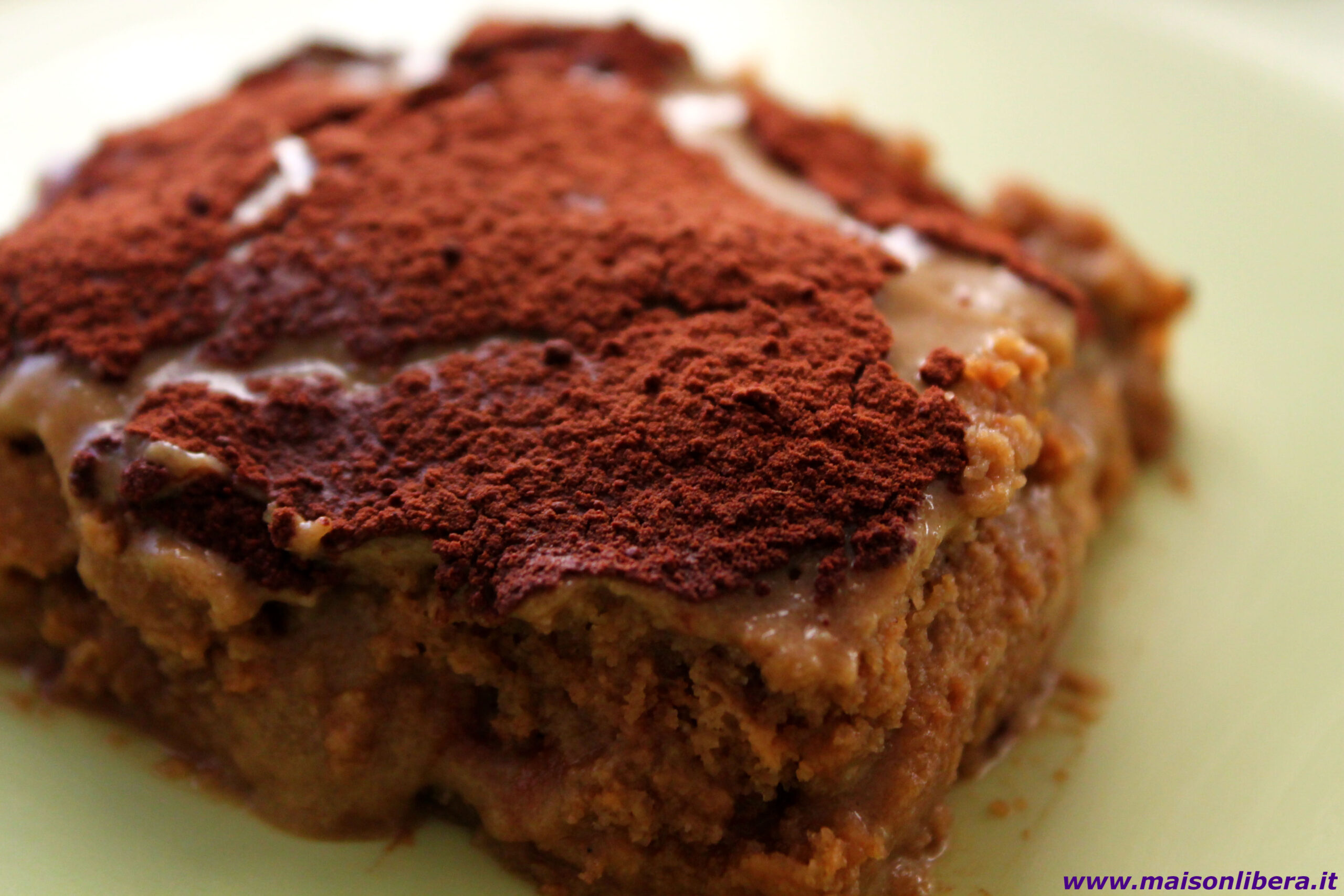 Tiramisù vegan senza glutine Tiramisù vegan senza glutine