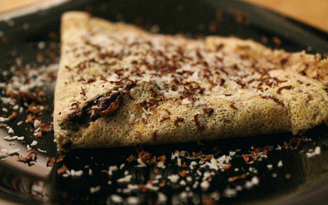 Crêpes senza glutine al cioccolato