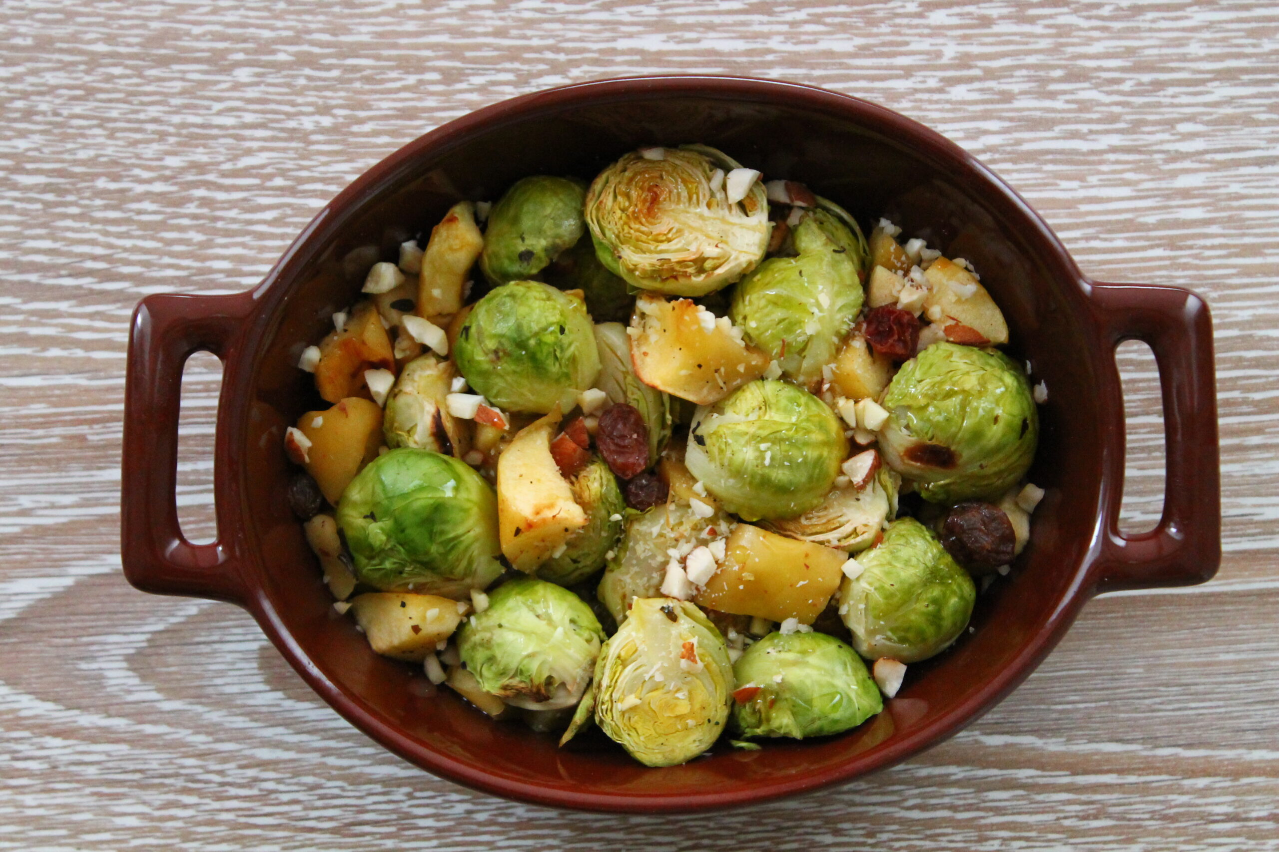 Cavoletti di bruxelles alle mele Cavoletti di bruxelles alle mele