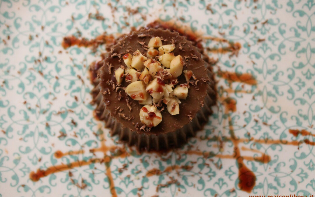 Budino al cioccolato e burro di arachidi