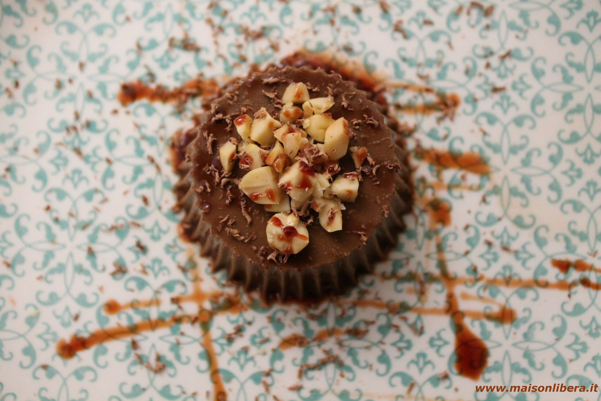budino al cioccolato e burro di arachidi budino al cioccolato e burro di arachidi