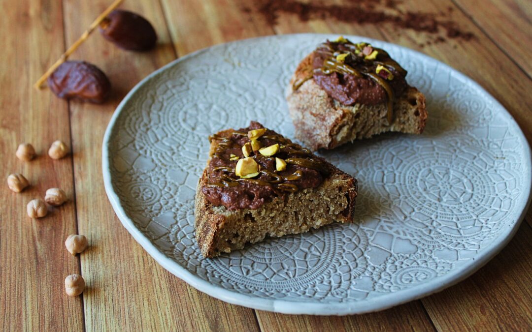 Crema proteica ceci e cacao