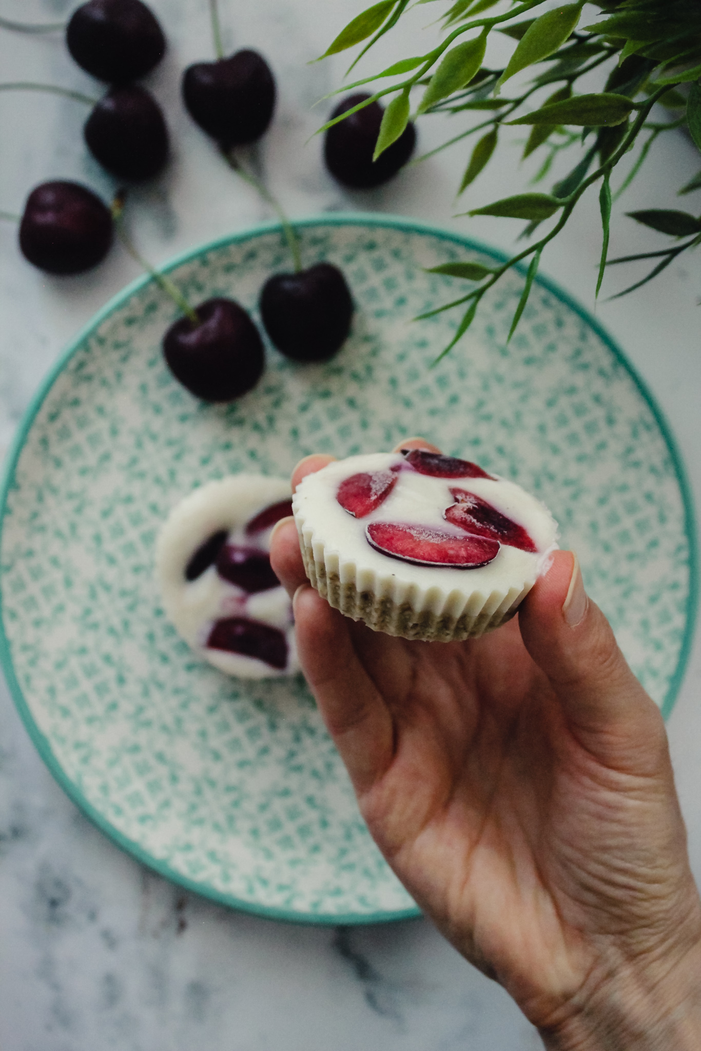 tartellette di frozen yogurt