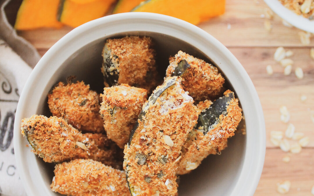 Bastoncini croccanti di zucca