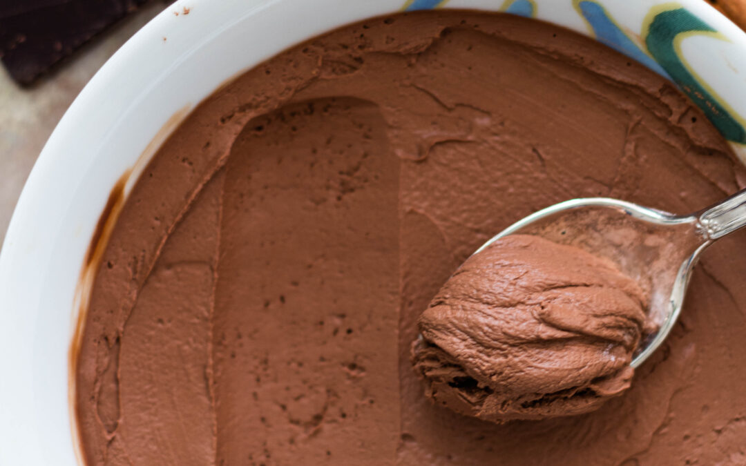 Mousse cioccolato 3 ingredienti