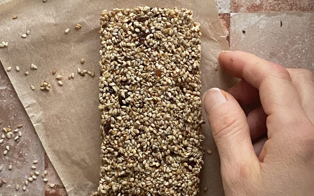 Barrette di sesamo 2 ingredienti
